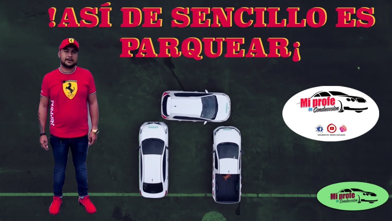 Como parquearse adecuadamente 🅿🚘 | Mi profe de conducción