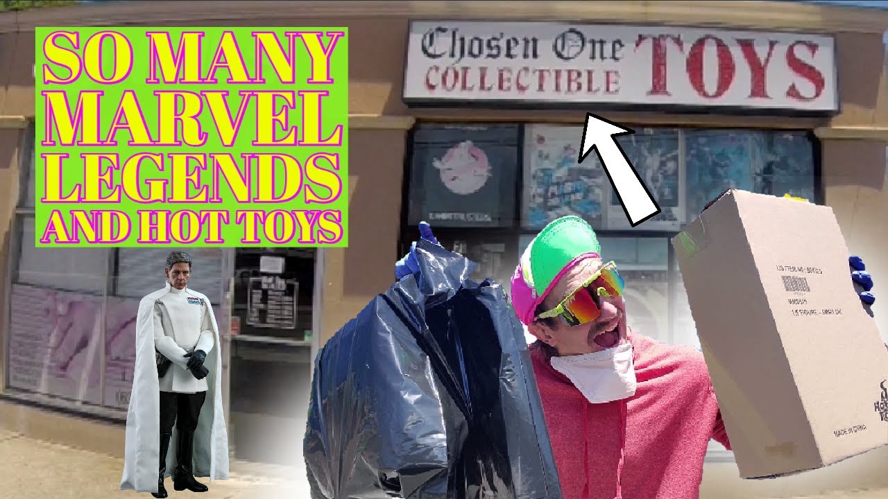 Toy Hunting, Hot Toys, Marvel Legends at Chosen One Collectibles