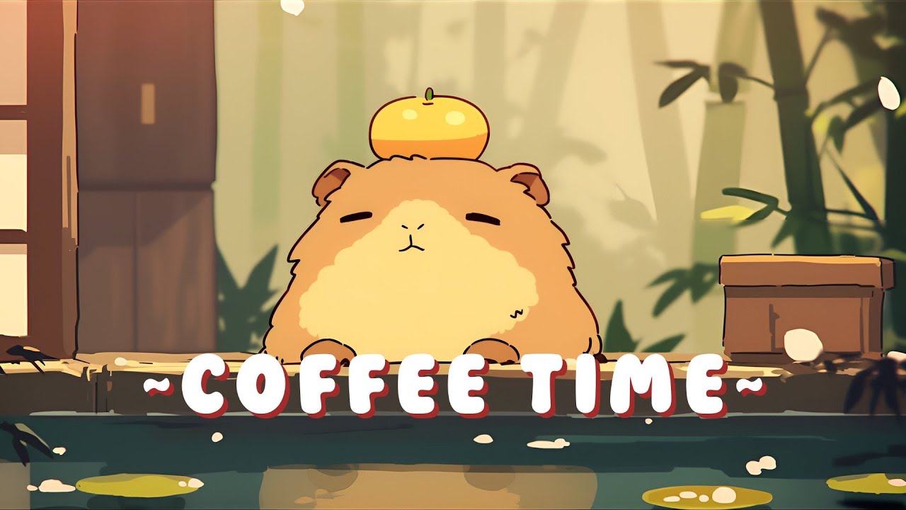 Capybara Beat Station - Lofi Hip Hop for Studying ~ Tranquil Mood ~ 📚 🎵