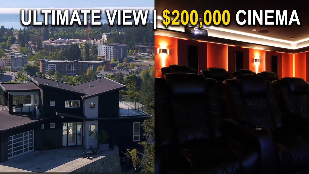 КИНОТЕАТР ЗА 200 000 ДОЛЛАРОВ! 🎥 Роскошное поместье, построенное по индивидуальному проекту: 180°...