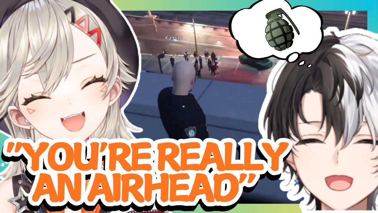 Airhead Kamito trying to Prank The Cops 〖Kamito, Komori Met - English Sub〗