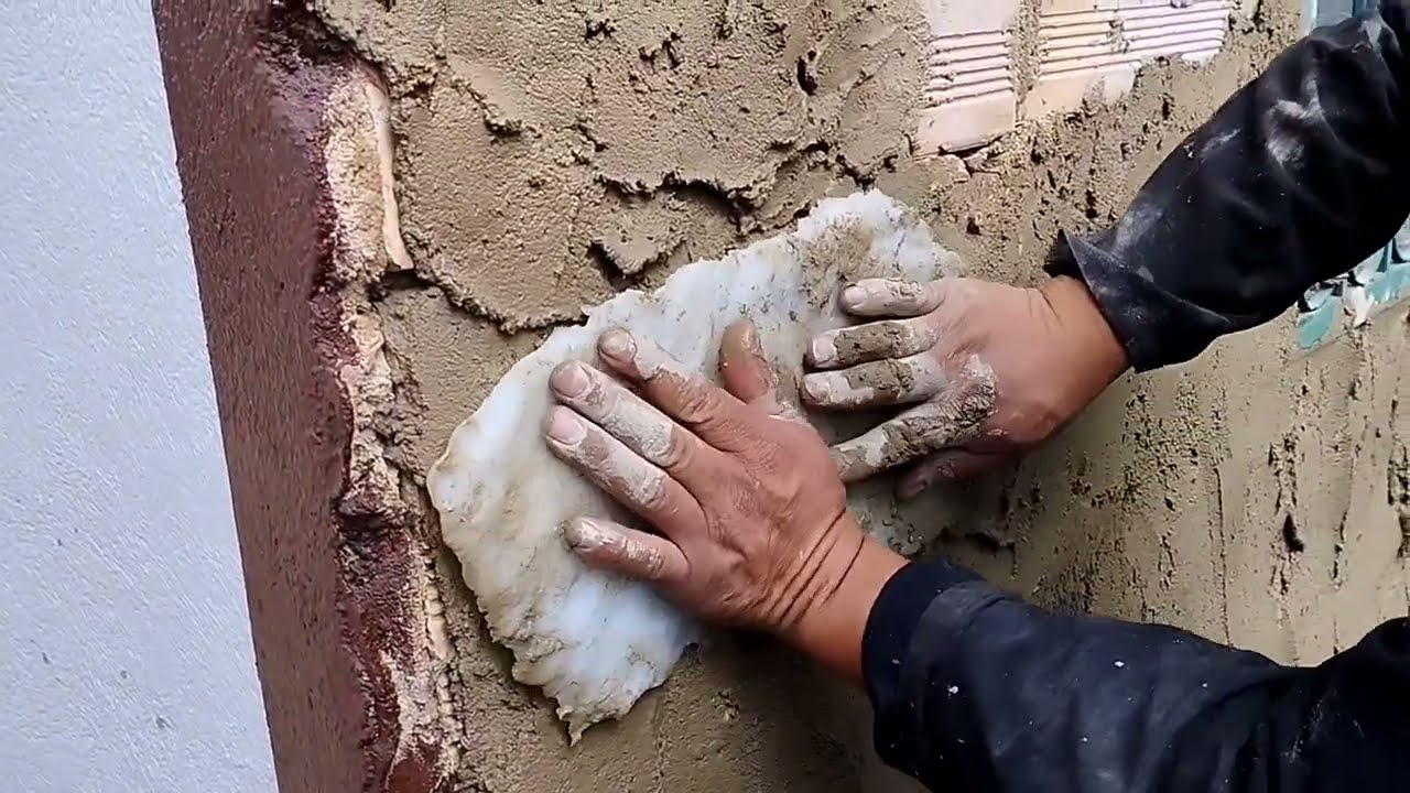 Como hacer imitaci&oacute;n piedra con cemento o mortero