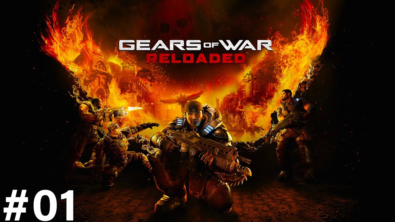 Gears of War: Reloaded Let's Play w/SanderThePanda Part 1