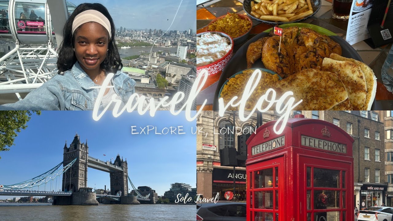 SOLO TRAVEL to LONDON  Vlog✈️ | Move to London or Not? 🇬🇧| sight seeing, view etc.