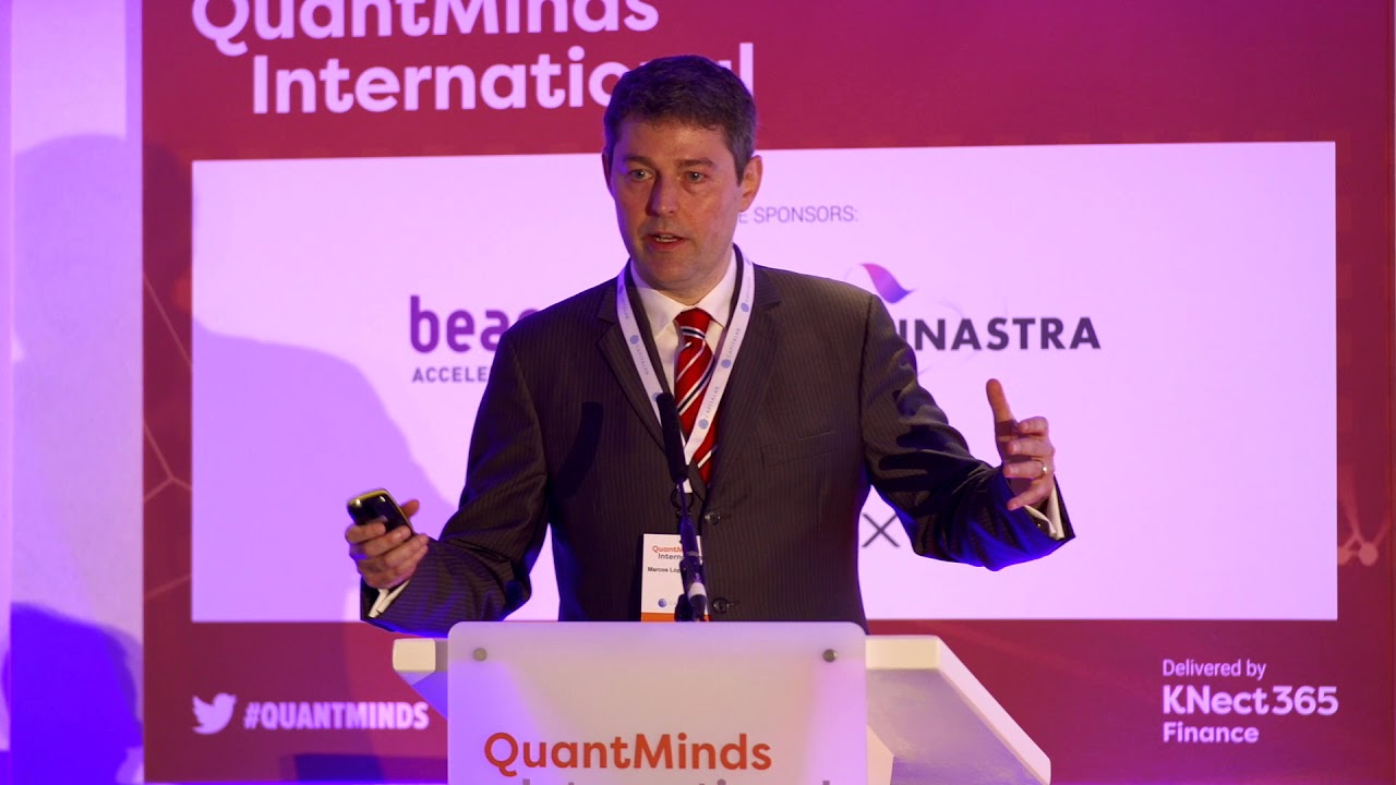 New frontiers: Marcos Lopez de Prado on Machine Learning for finance