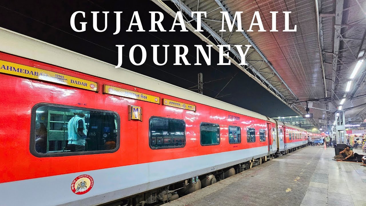 Gujarat Mail : Ahmedabad to Mumbai : Full Journey : Indian Railways