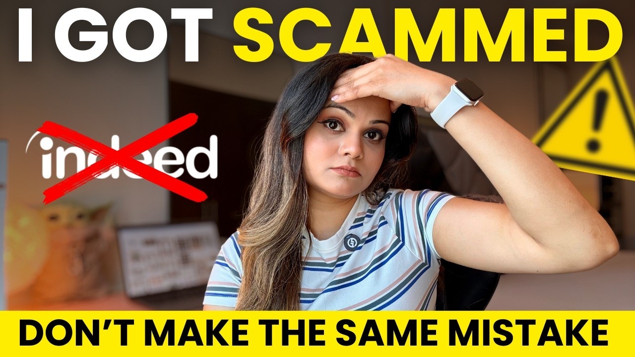 Indeed Job Scam Experience: How I Got Tricked by a Fake Interview ❌