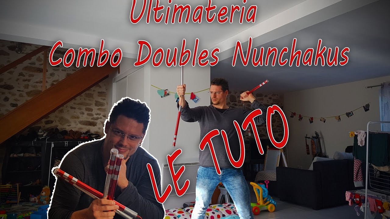 Apprendre le nunchaku (combo doubles nunchakus)