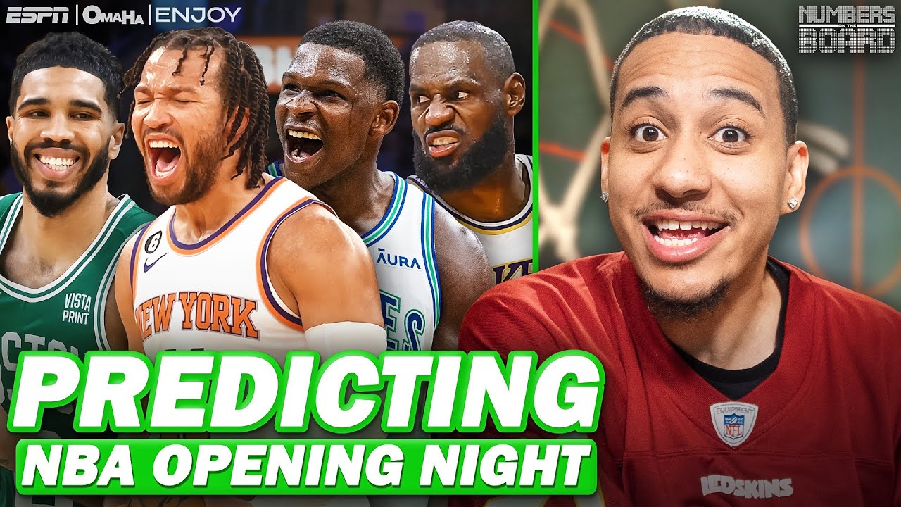 Predicting NBA Opening Night | Numbers On The Board