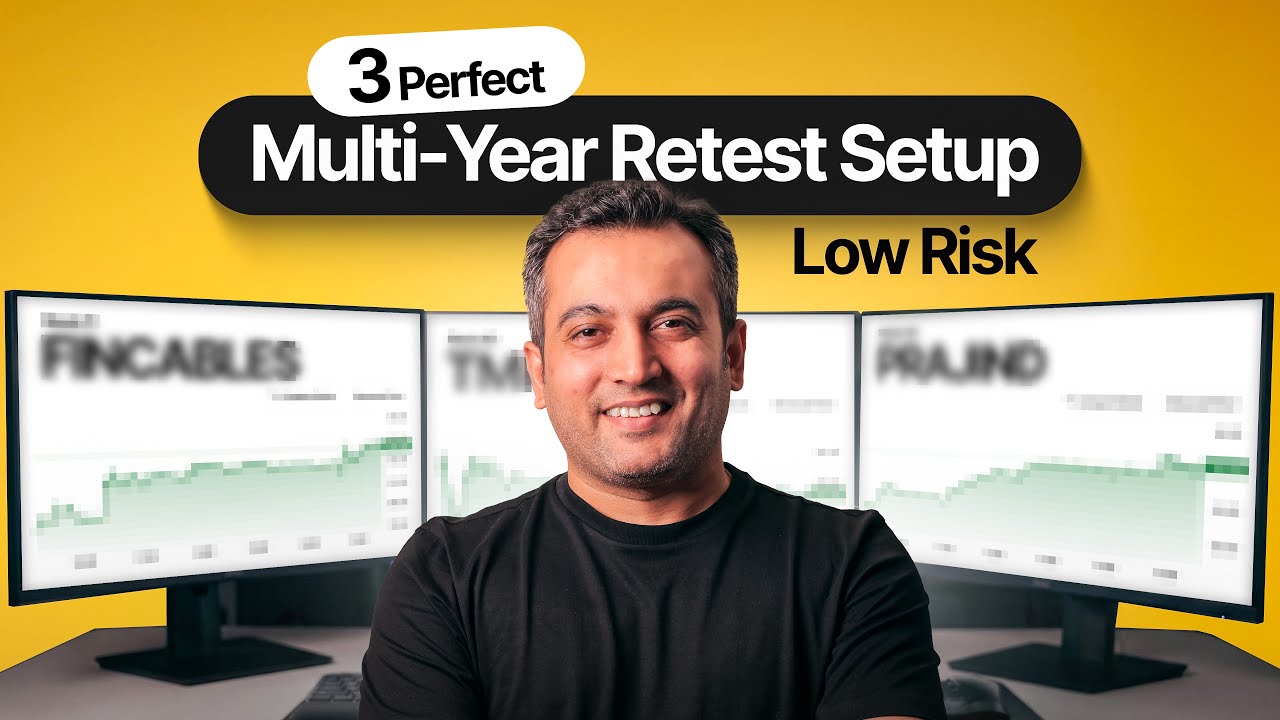 Breakout & Retest Strategy Explained on Long-Term Charts | Vijay Thakkar