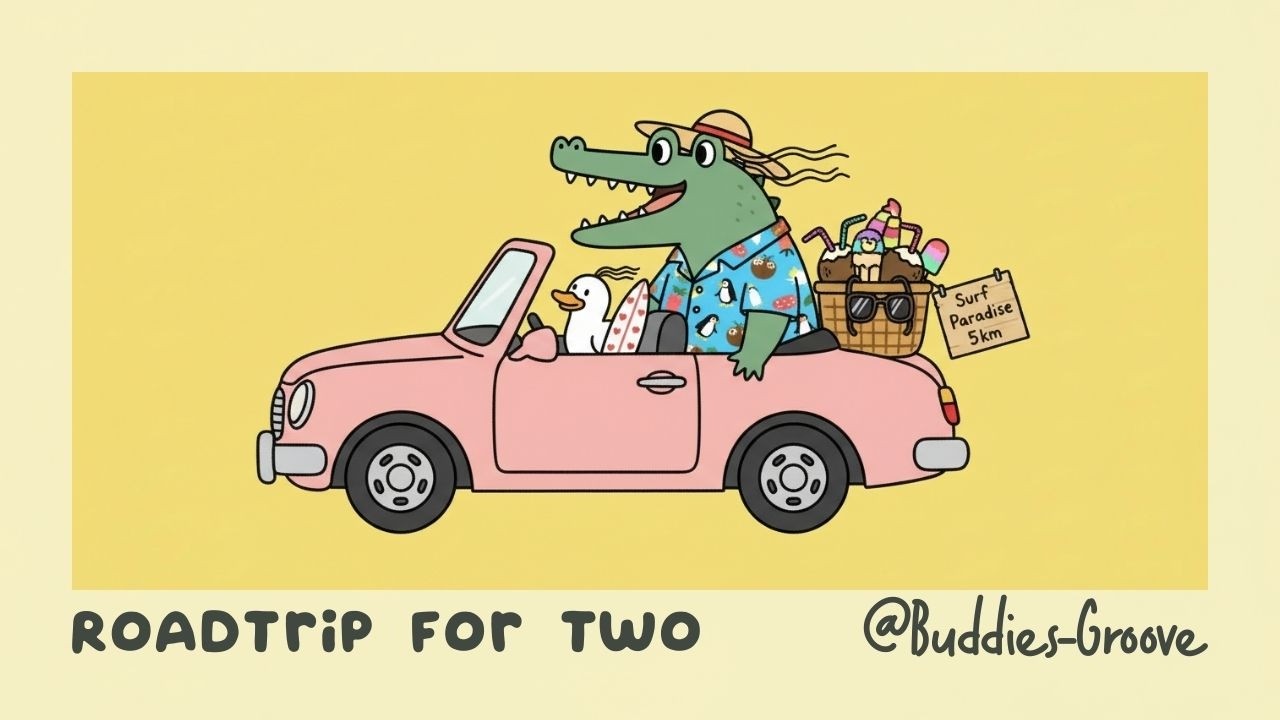 A Happy Little Roadtrip 🚗 10 Minutes of Indie Pop