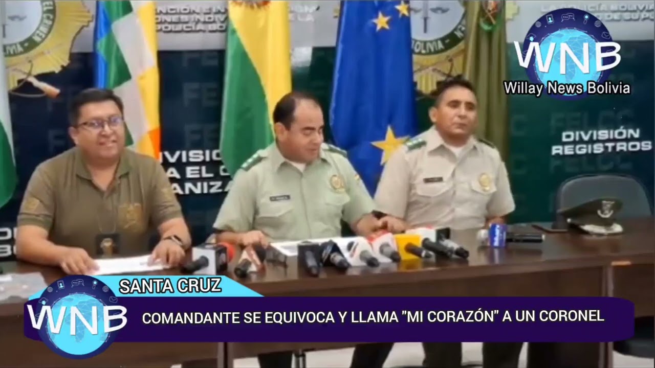 Comandante se equivoca y llama 