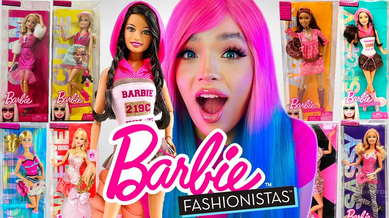 TOUR PELAS MINHAS BARBIES FASHIONISTAS ANOS 2000!! *as verdadeiras