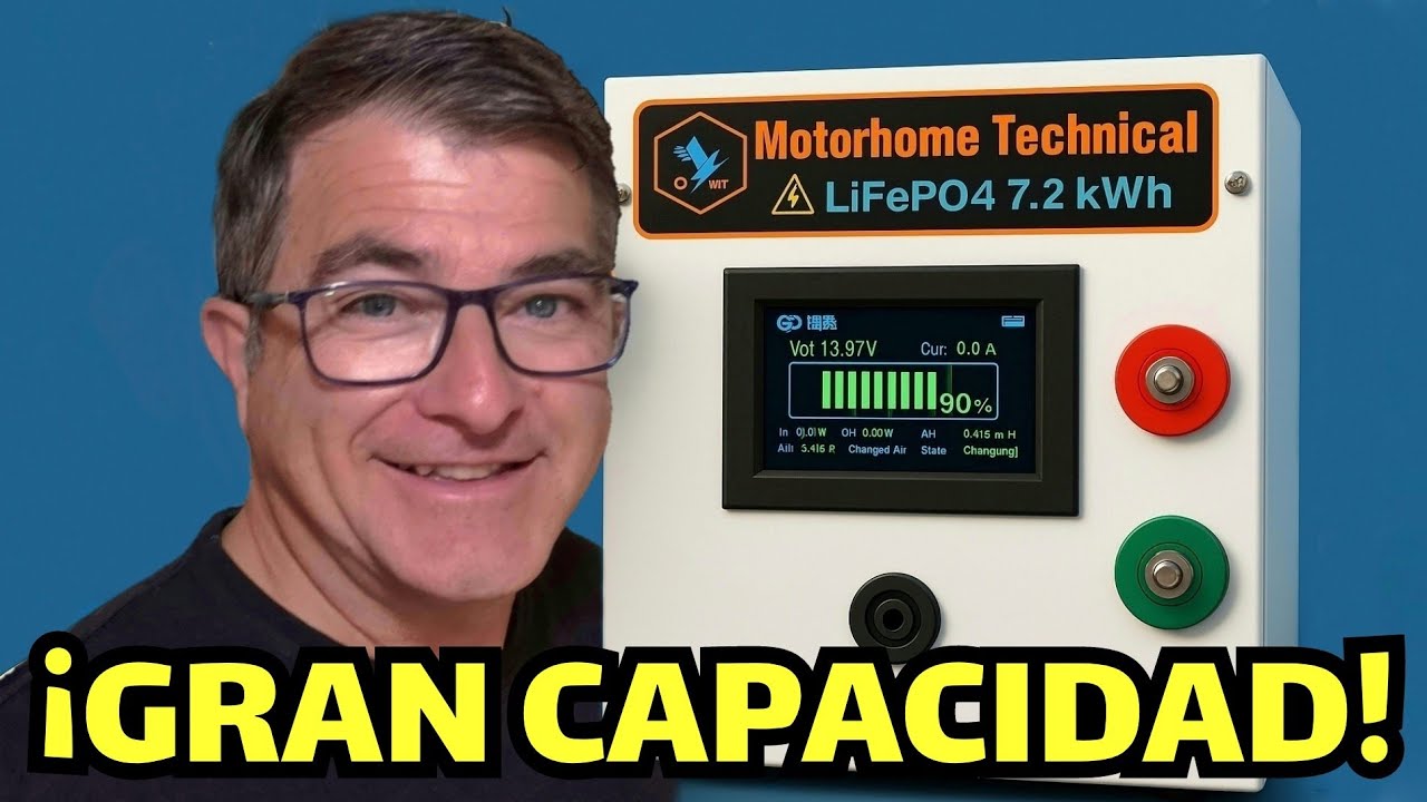 ¡La batería de litio MÁS PEQUEÑA DEL MUNDO con 560Ah! Construcción paso a paso 🔋🚐