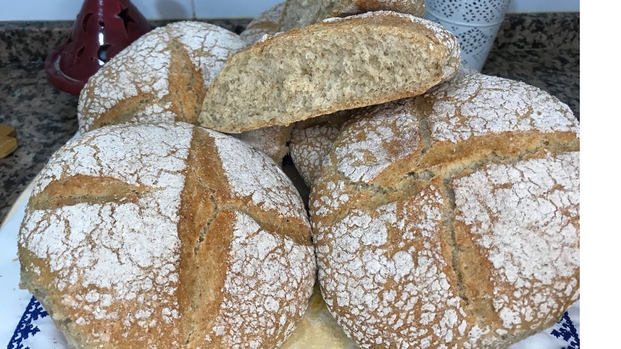 Pan Casero con harina de cebada￼