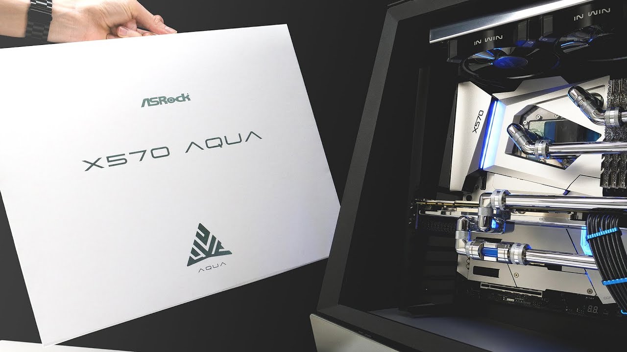 ASRock X570 AQUA Review and Super Clean Build