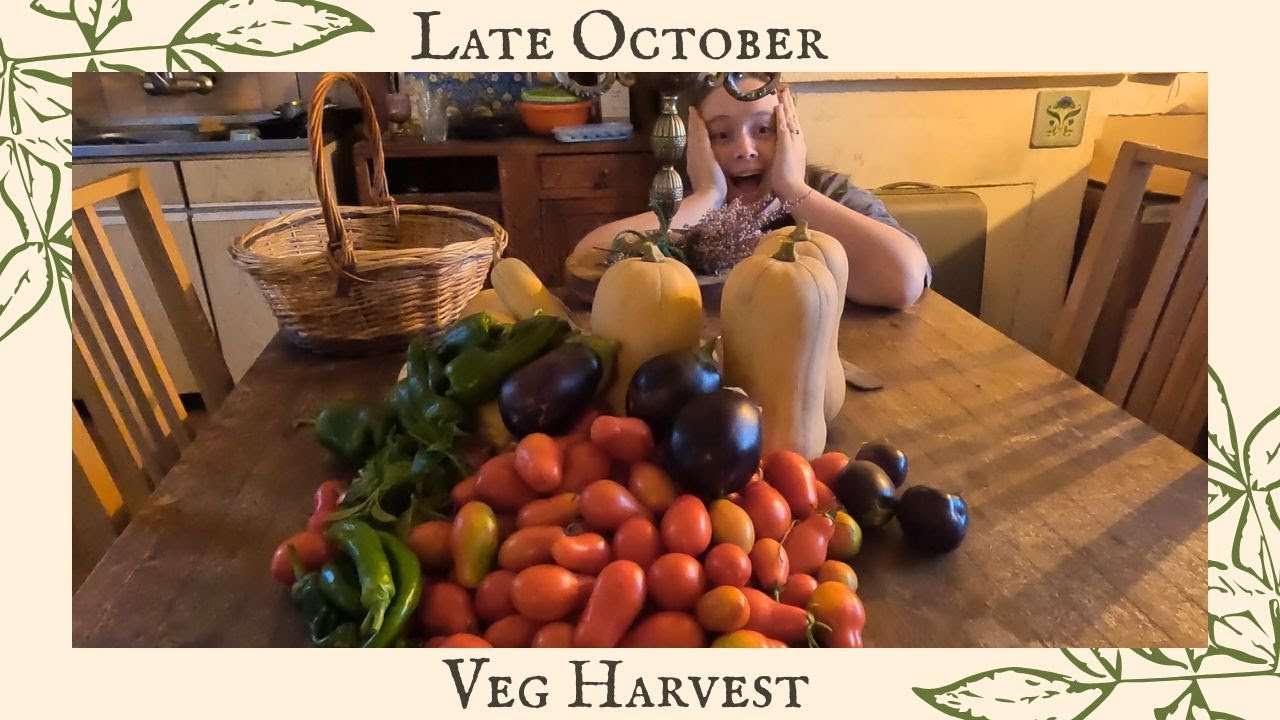 A Huge Late October Harvest | Homemade Tortellini & Mountain Walks