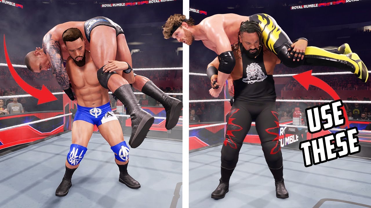 20 приёмов переноски пожарного, которые стоит использовать в WWE 2K25