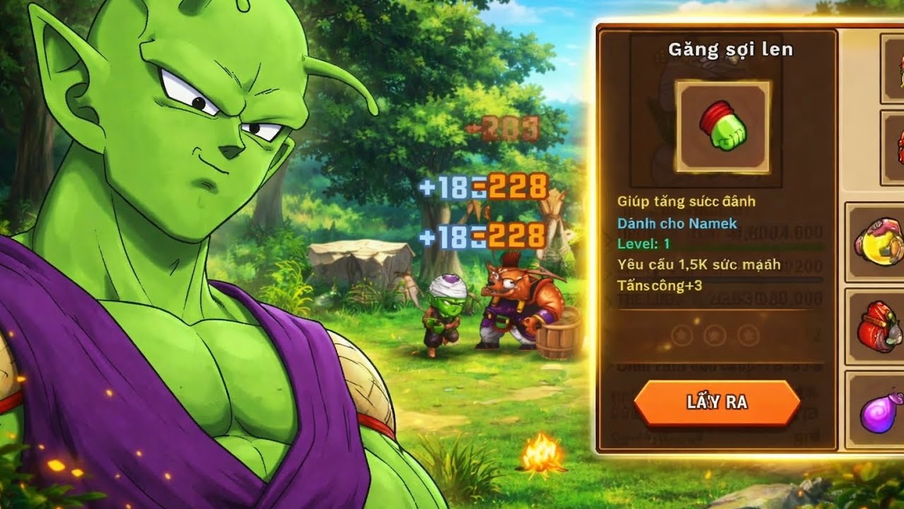 Ngọc Rồng Awaken Găng 3s Hàng Tồn Kho