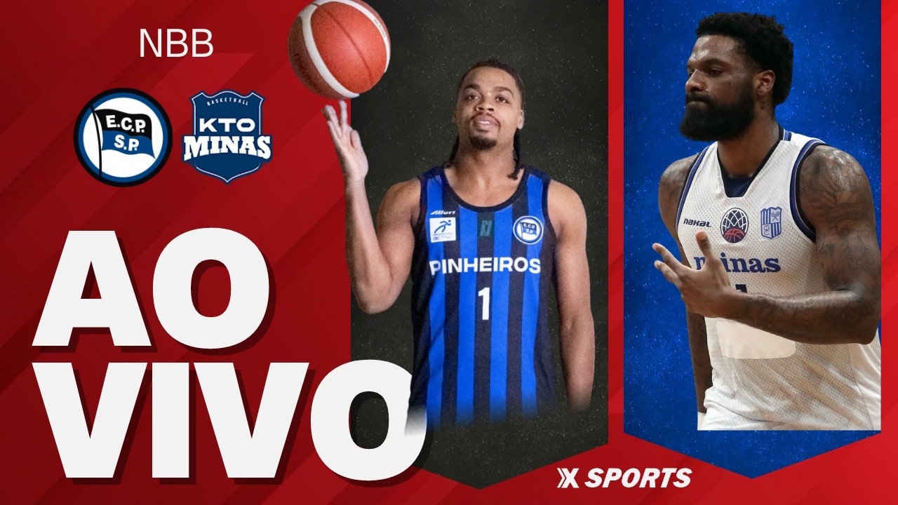 PINHEIROS X MINAS - NBB - AO VIVO E COM IMAGENS