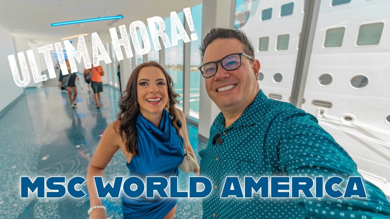 Nos Invitaron al MSC WORLD AMERICA (Lo contamos TODO) | Zorito y Doug