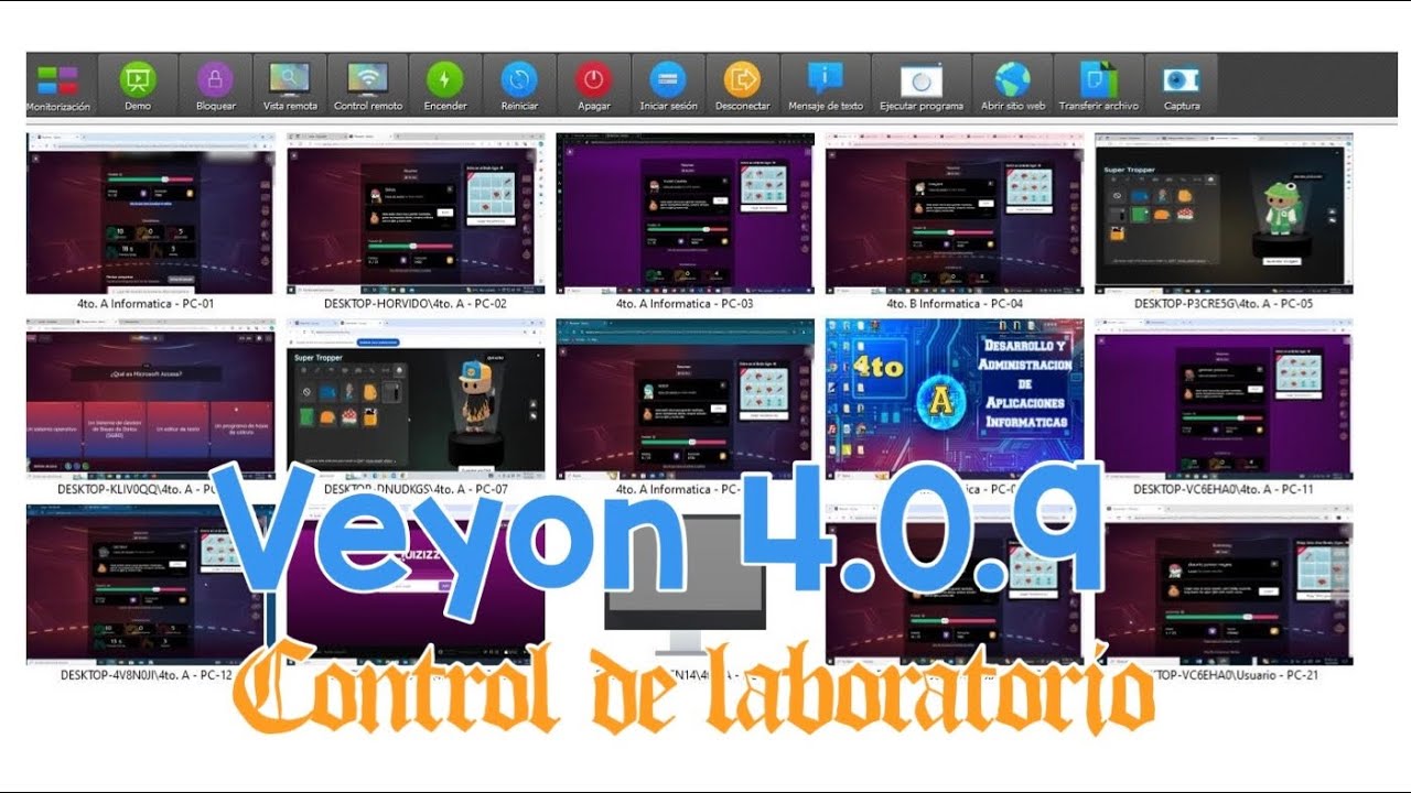 Aplicaci&oacute;n para monitorear  tu centro de Computos #escolar #parati #veyon #computer