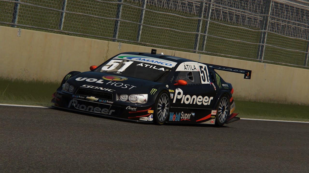 Stock Car 2013 Onboard Átila Abreu Hot Lap Interlagos - Assetto Corsa