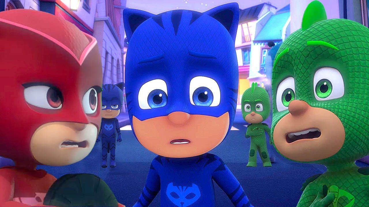 PJ Masks em Português LAGARTIXO EM CÂMERA LENTA | Compilação de episódios | Desenhos Animados