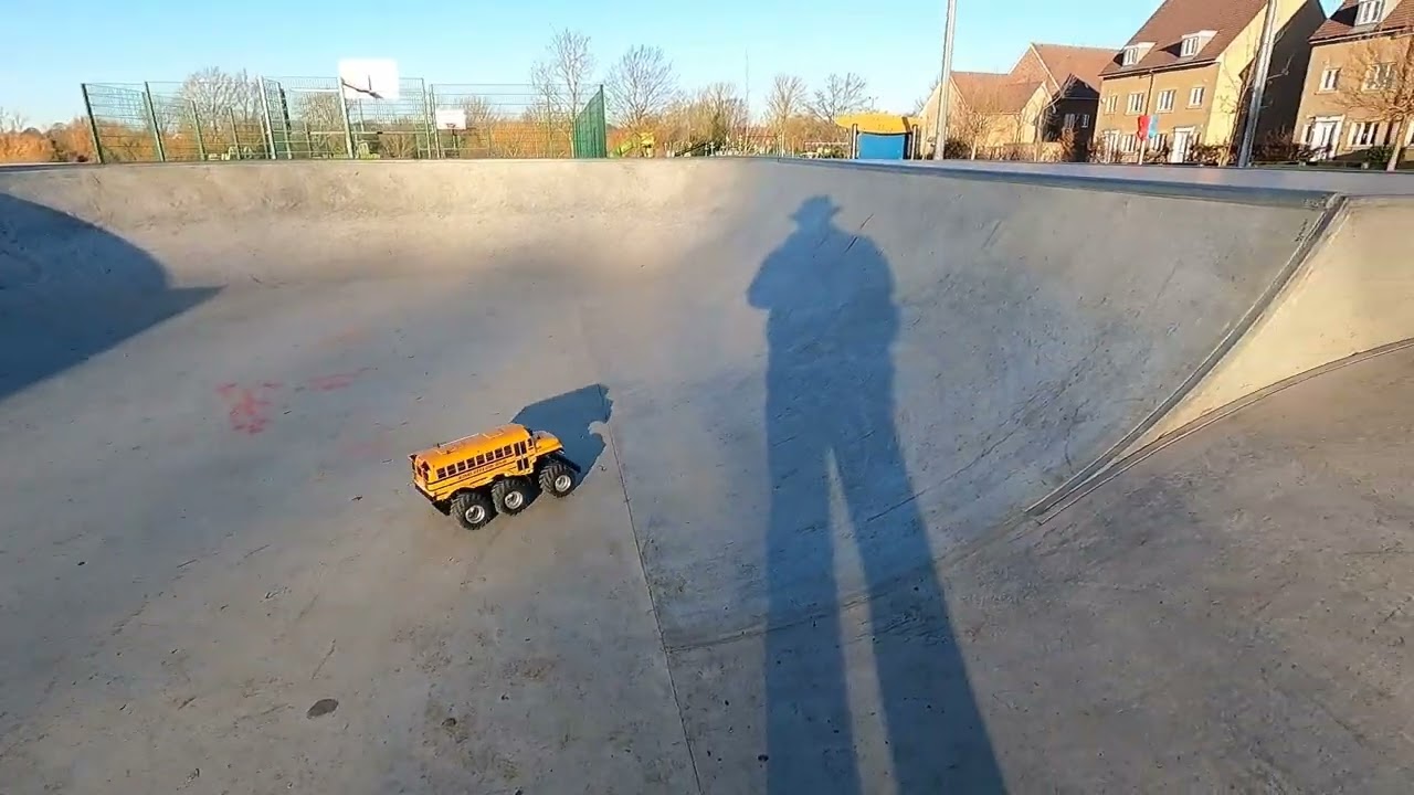 Tamiya G601 Tamiya King Yellow Finally a truck that s fun at Northlands skate park