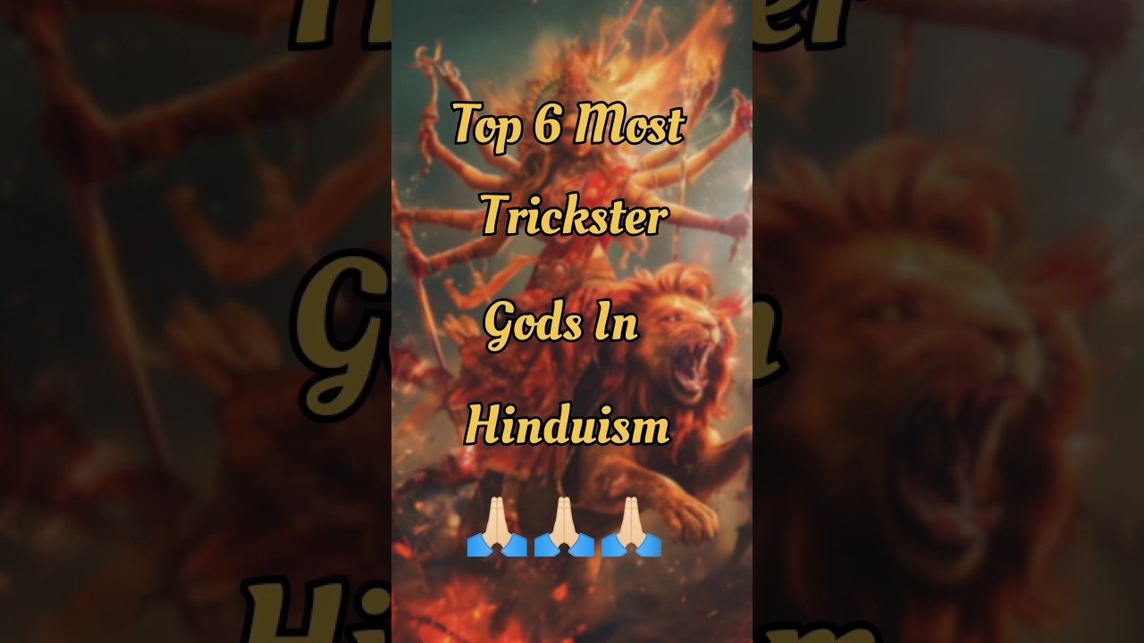 Top 6 Most Trickster Gods In Hinduism 😱🔱🙏🏻 #shorts #viralshorts #hindugod #whatsappstatus #trending