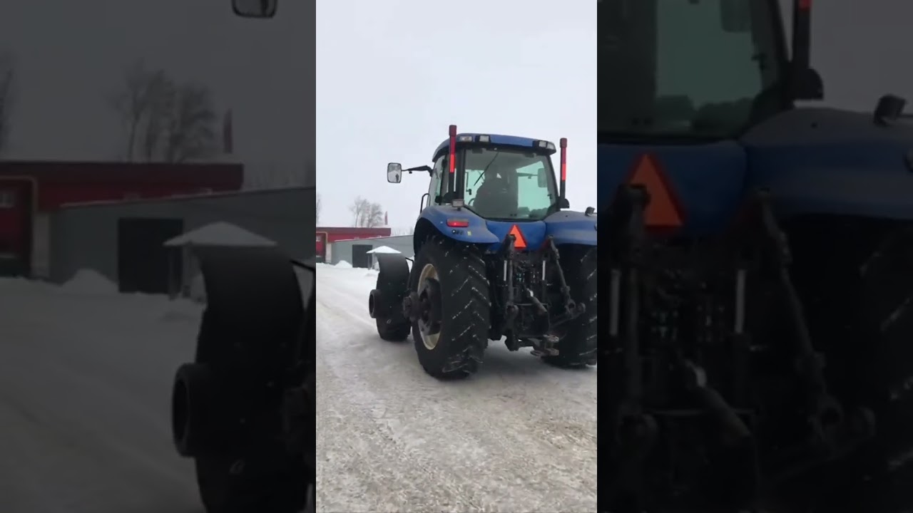 Трактор New Holland T8050 экспресс-обзор от Анура Жунусова
