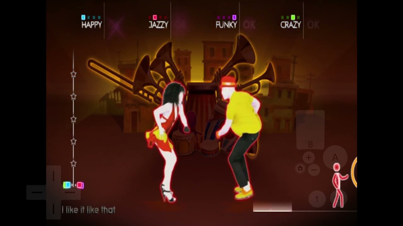 Just Dance 4 (Wii) Gameplay I like it - (The Blackout Allstars)