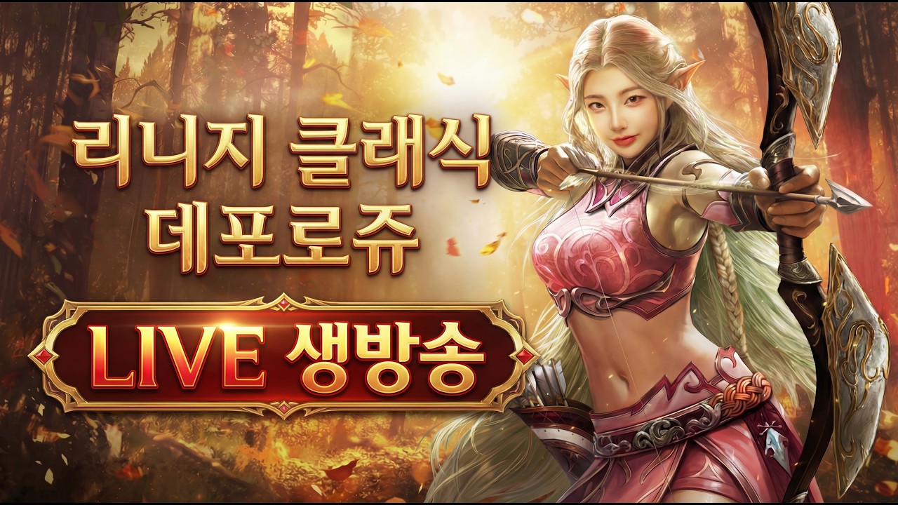 리니지 클래식 데포로쥬 더케이혈 묘아 #케이 #원재 #랑쯔 #사또 #만만 #똘끼