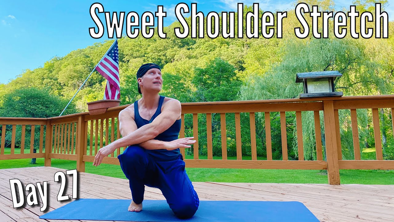 Day 27 - Shoulder Release Stretch - 30 Days of Morning Yoga