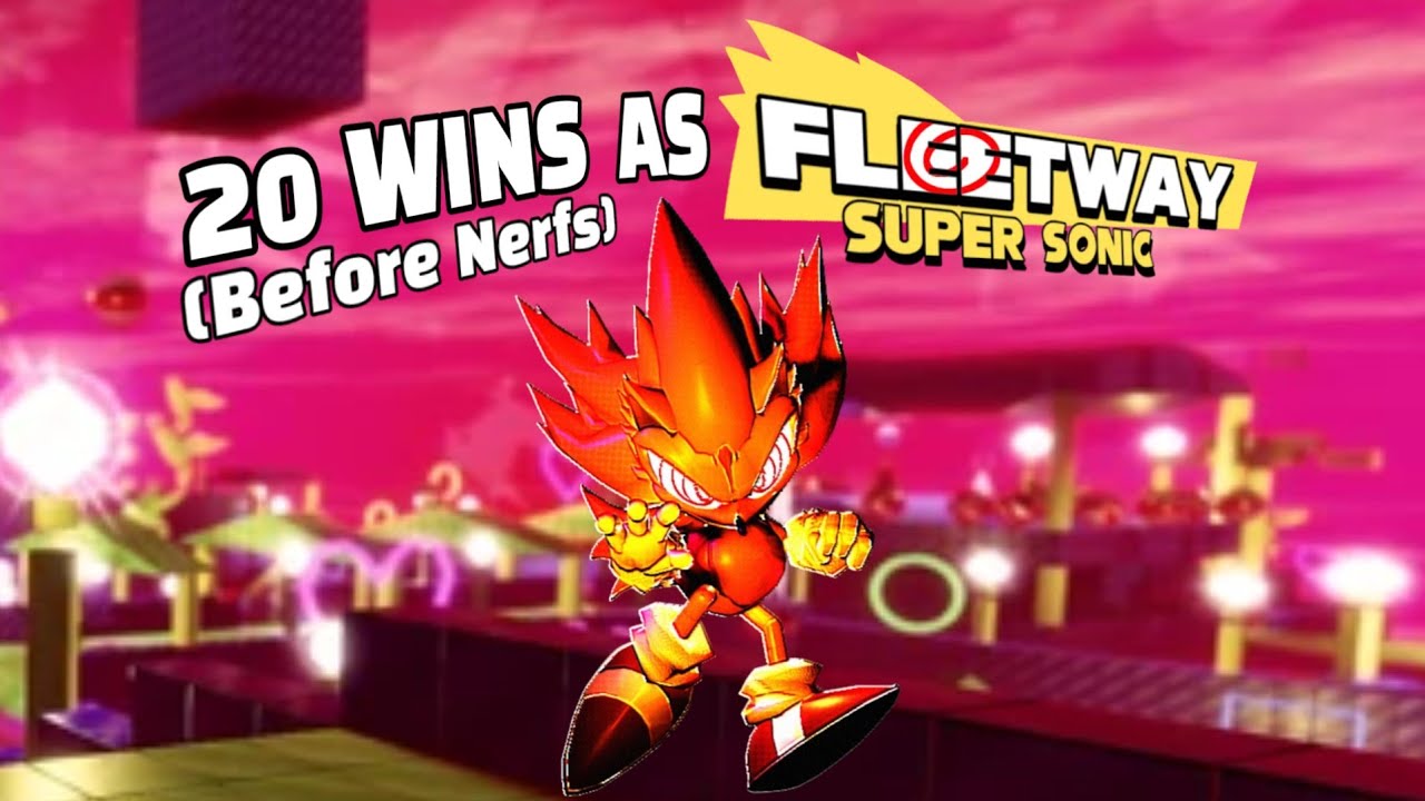 2 hours of Fleetway BEFORE he was nerfed