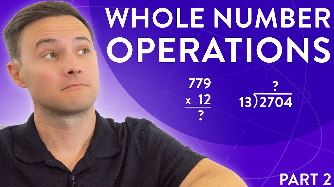 Whole Number Multiplication and Long Division