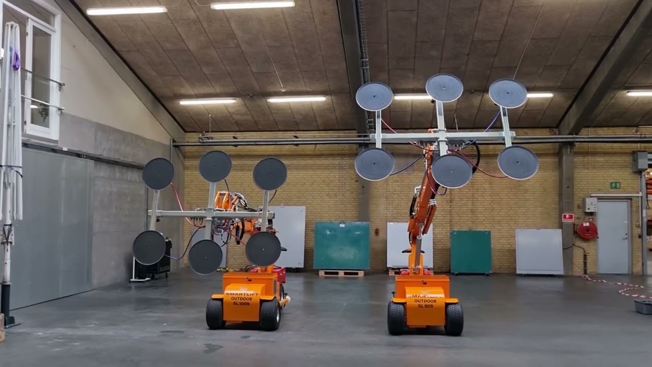 Comparatif robot de pose de vitrage SL1009 vs SL809 - SMARTLIFT - PALVAC - Tel : 02 41 27 33 22