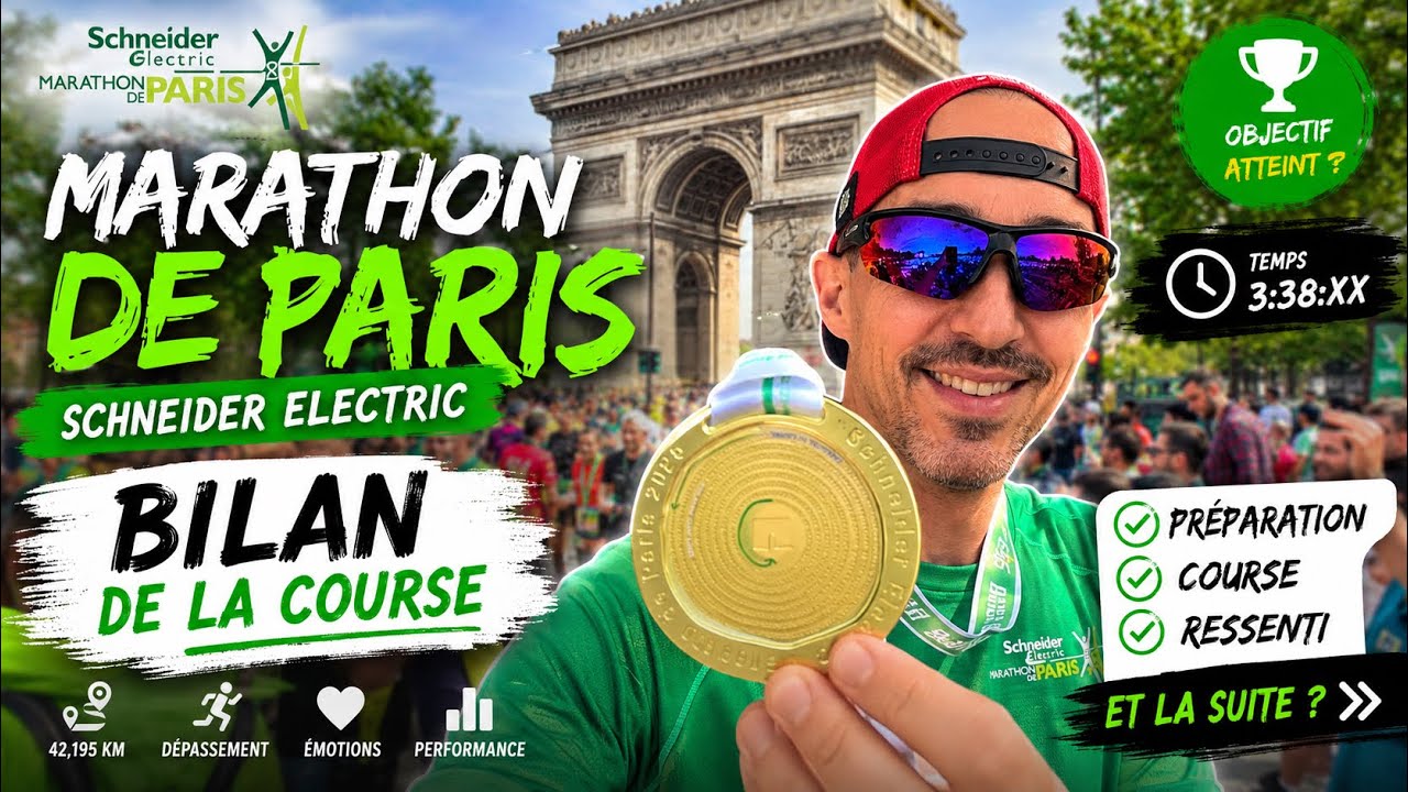 Marathon de Paris 2025 - bilan final de la préparation et jour de course! @barbu571