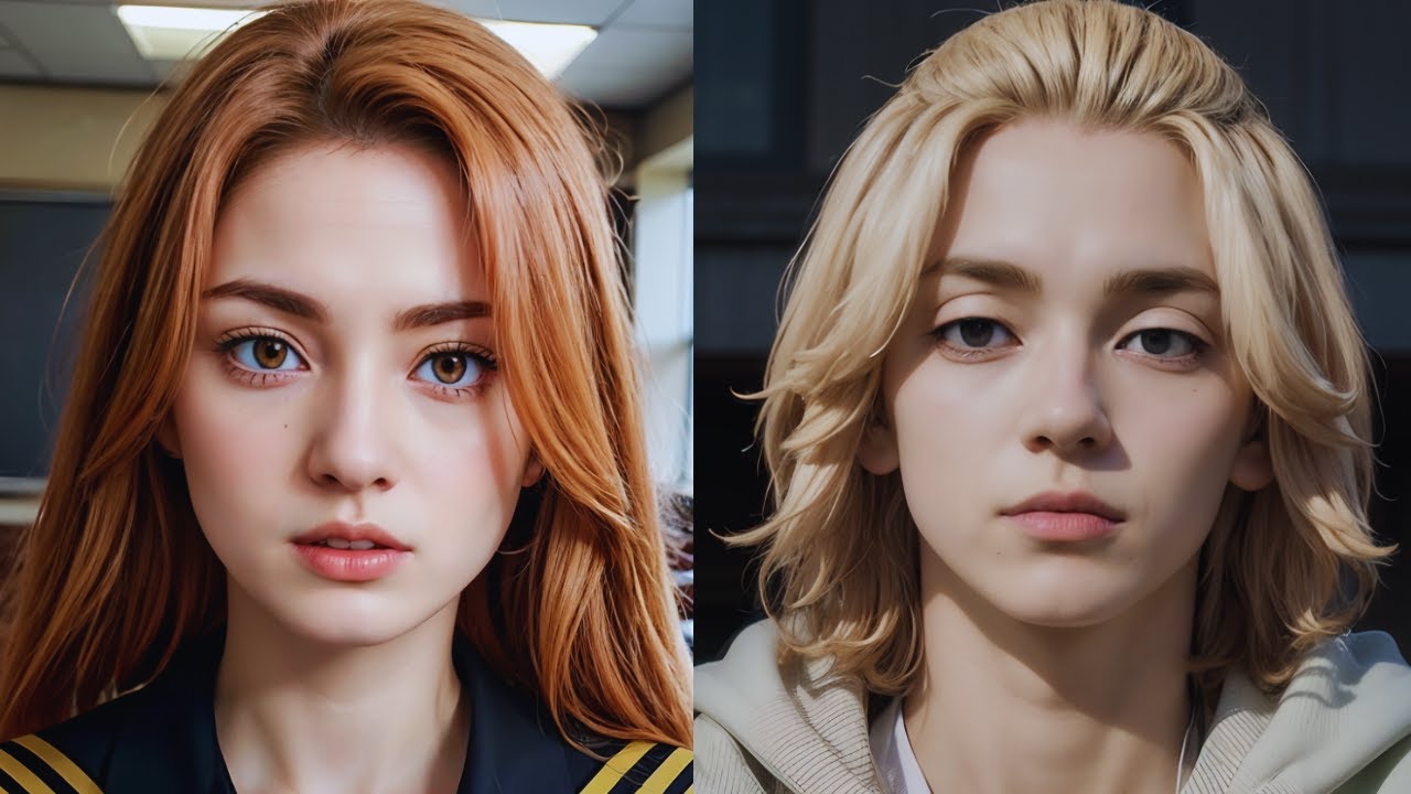 AI Renders Tokyo Revengers Characters in Real Life