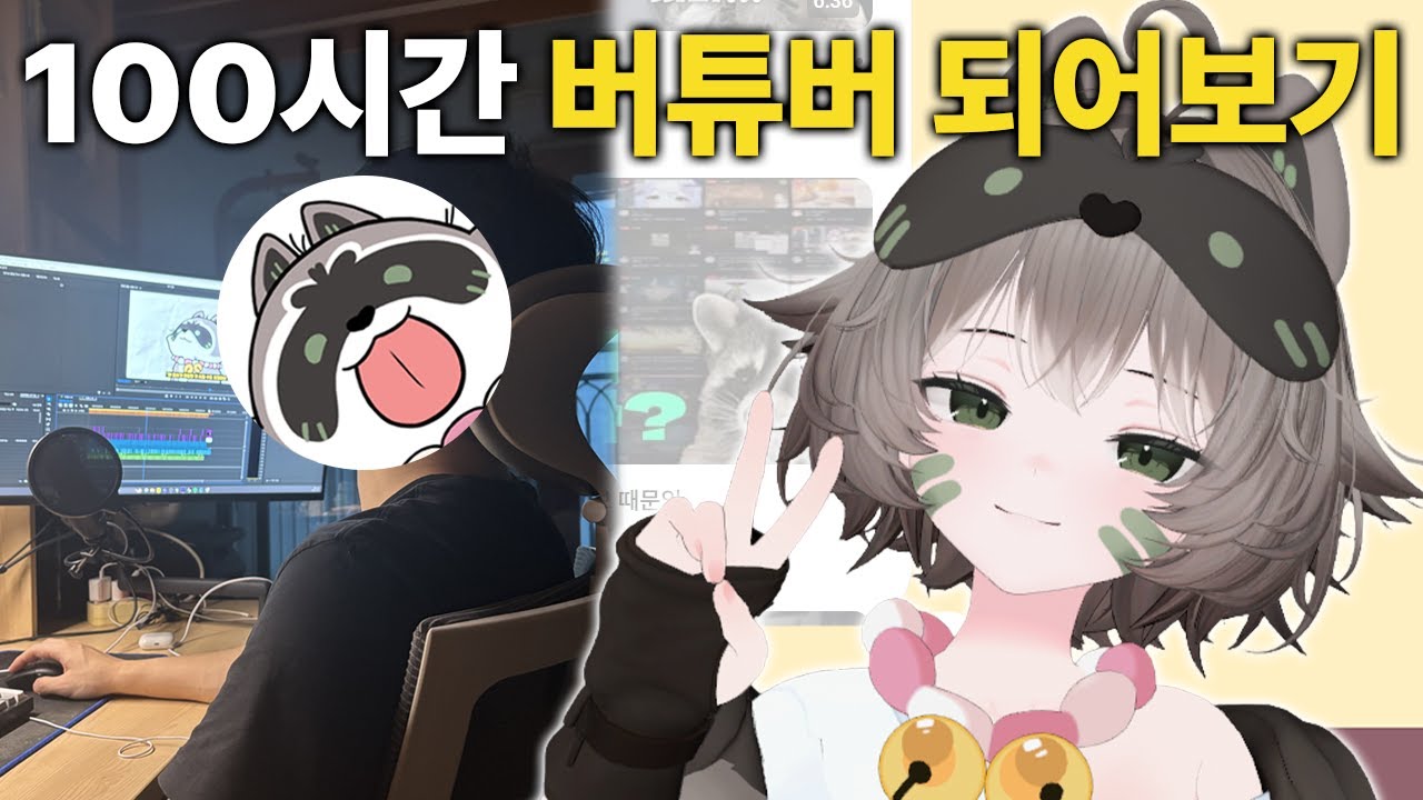 1년에 방송만 5500시간 본 사람의 버튜버 체험기