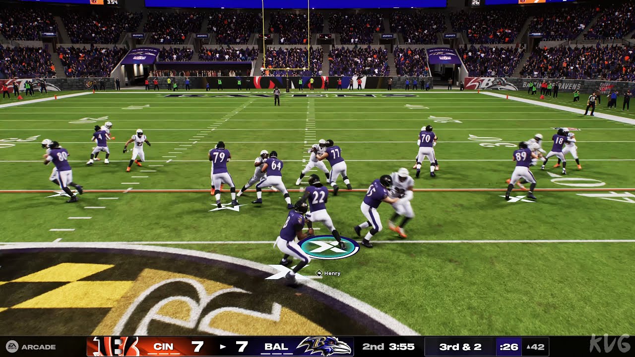 Madden NFL 25 - Cincinnati Bengals vs Baltimore Ravens - Gameplay (PS5 UHD) [4K60FPS]