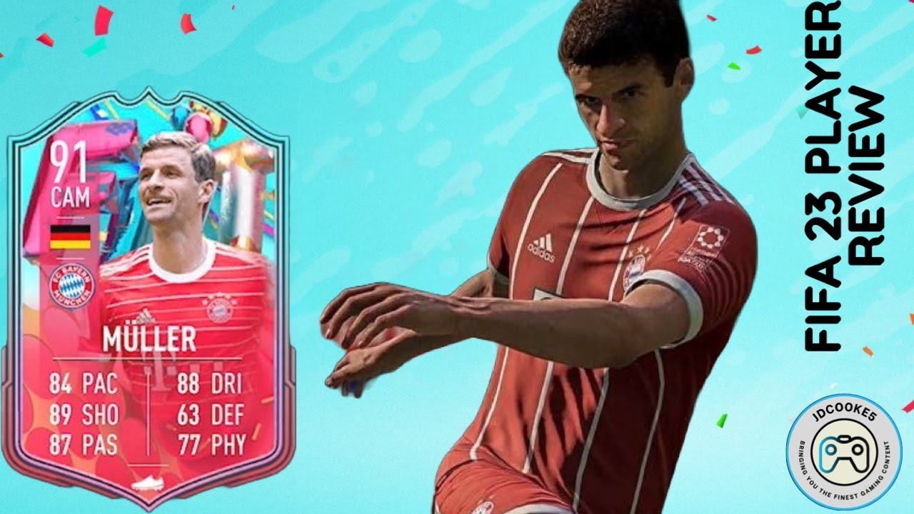 🇩🇪 91 MULLER FUT BIRTHDAY PLAYER REVIEW -FIFA 23