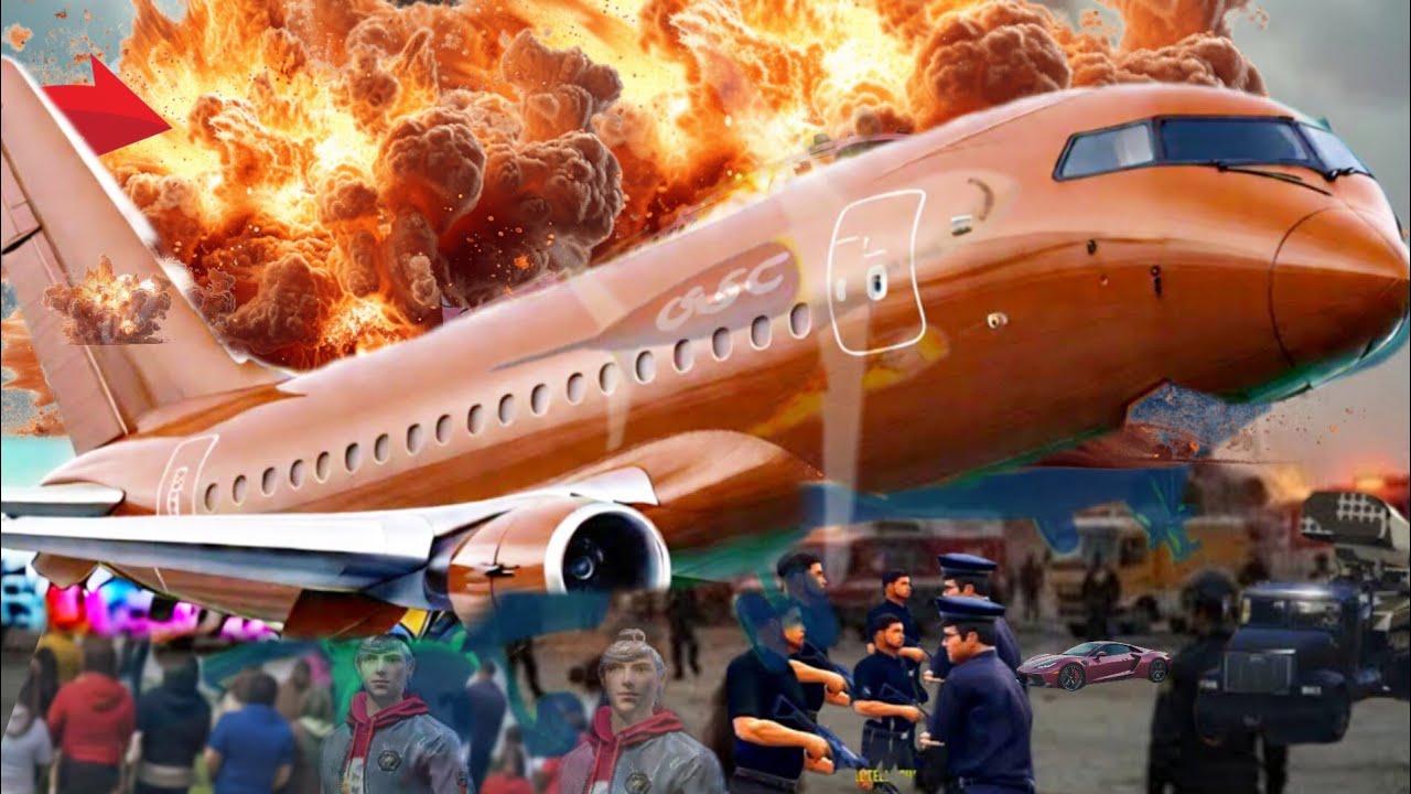 Ahmedabad Plane Crash: Air India Flight Carrying 242 Passengers Crashes Near Airport -Gta 5