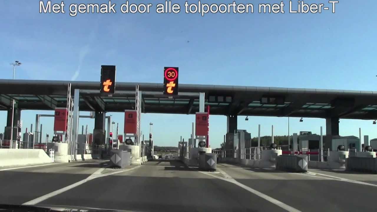 Met gemak door de tolpoorten van de peage met een topEurop FEP badge. Passage en voie télépéage