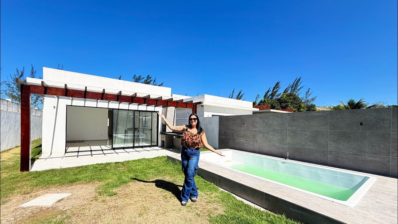 CASA DOS SONHOS : 3 Quartos a 150m da Praia (Residencial Long Beach)