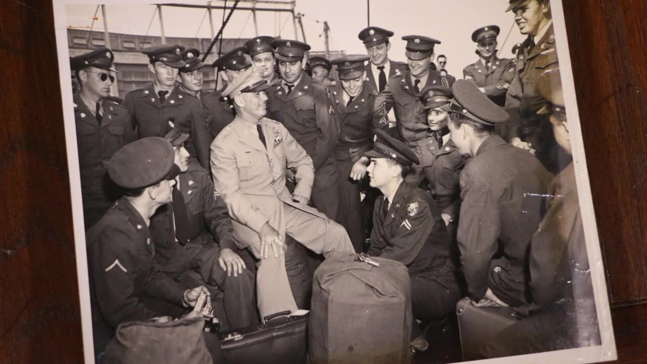 Gen. Van Fleet, Korean War heroes of Florida honored