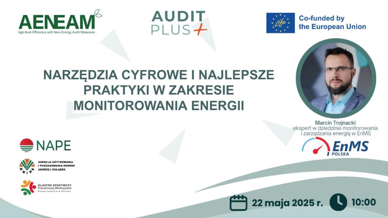 Narzędzia cyfrowe i najlepsze praktyki w zakresie monitorowania energii Marcin Trojnacki EnMS Polska