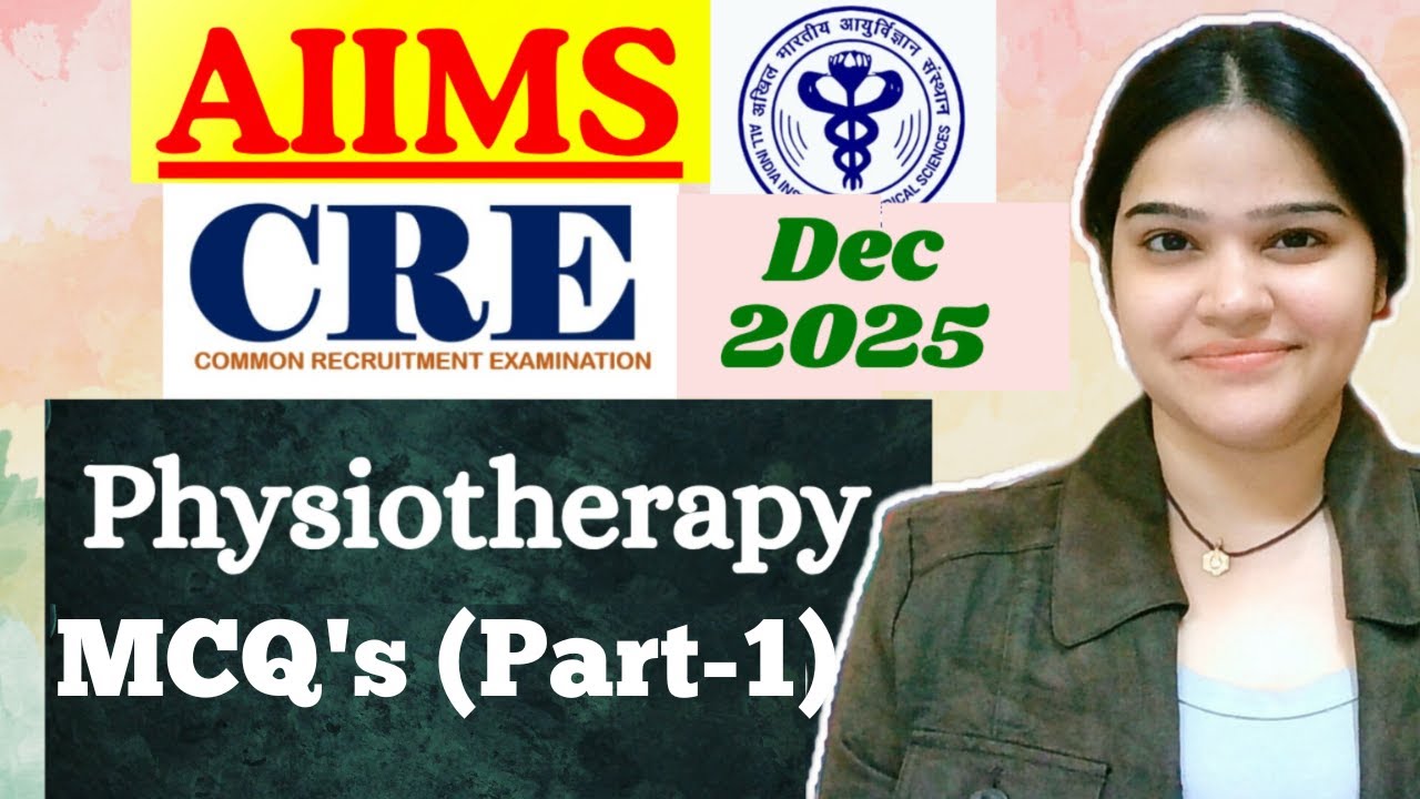 AIIMS CRE PYQ for December 2025 || Part-1 ||