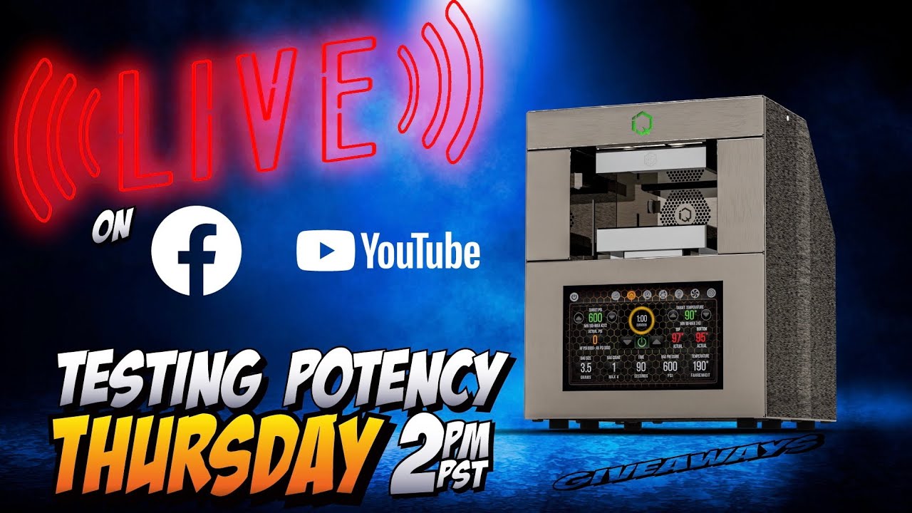 LIVE TEST What&rsquo;s to come at 2PM NugSmasher&reg; Rosin Made Simple&reg;