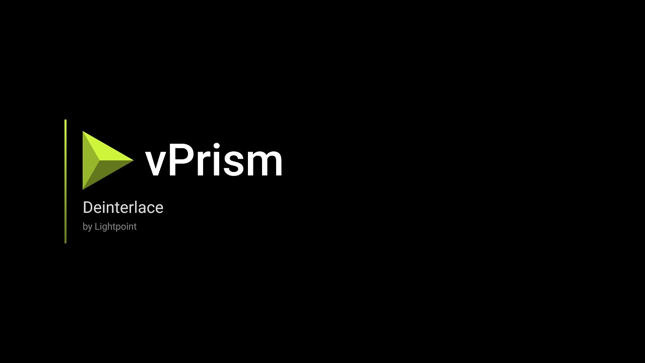 Учебник по vPrism | Деинтерлейсинг: удаление &laquo;расчески&raquo; из чересстрочного видео